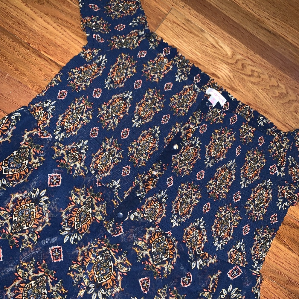 Xhilaration Romper/ Maxi Dress